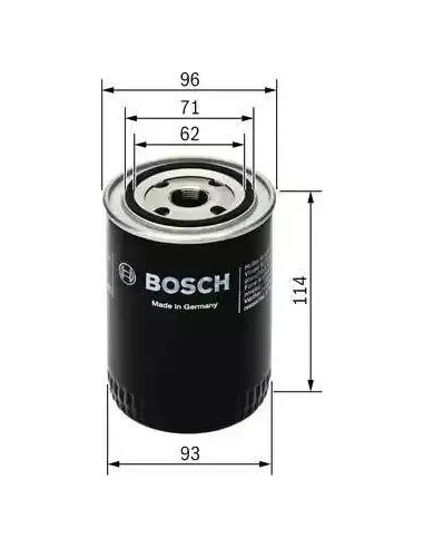 Filtro de aceite Bosch 451103313