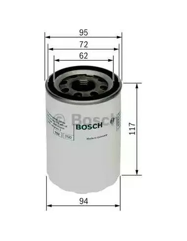 Filtro de aceite Bosch 451103366