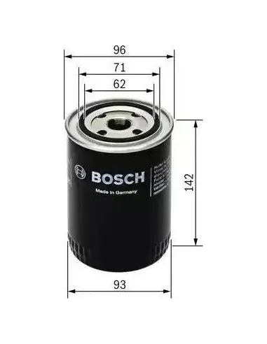 Filtro de aceite Bosch 451104066