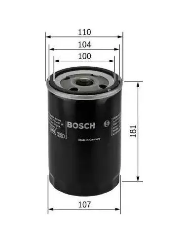 Filtro de aceite Bosch 451300004