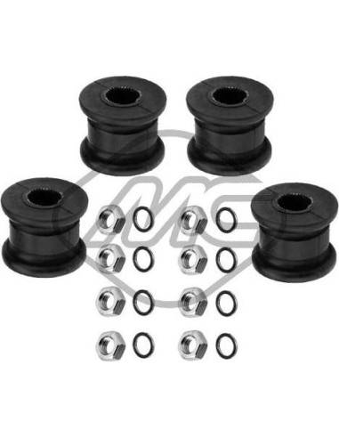 JGO. GOMAS SOPORTE BARRA ESTABILIZADORA EJE DELANTERO 190,COUPE,TREM VOLUMI 2.5 TD-200-200 E-200 D-230 E-230 CE-D 2.5 | RECAMBIO