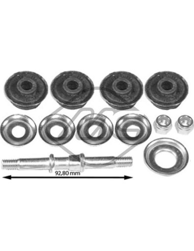 JGO. SOPORTE PUNTAL BARRA ESTABILIZADORA EJE DELANTERO 1.0-1.4 HDI | RECAMBIOS COLMENAR