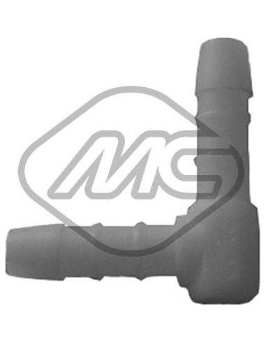 Conector manguitos. 2 Vas