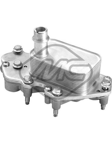 Enfriador de aceite del motor Opel 38940 Eje delantero
