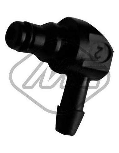 Conector de manguera, tubo flexible de combustible Metalcaucho 39201