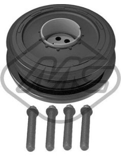 Kit Polea Cigüeñal Serie 5 Metalcaucho 40353
