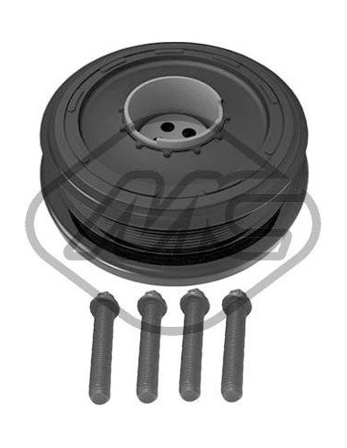 Kit Polea Cigüeñal Serie 5 Metalcaucho 40353