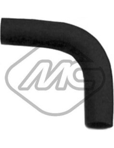 Tubo Acodado Silicona Azul