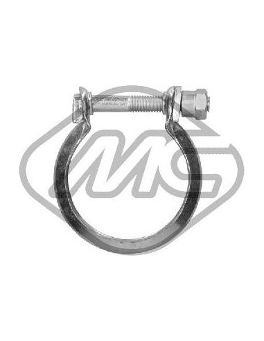 Pieza de sujeción, sistema de escape Citroën 41355 Ø 67 mm