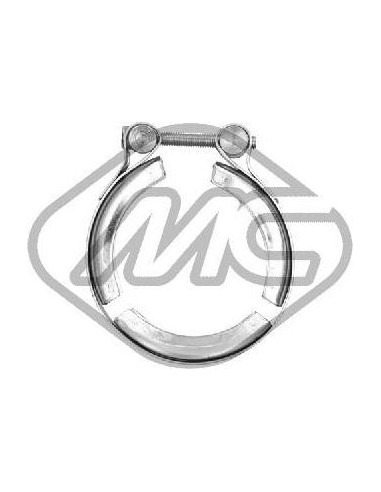 Abrazadera de tubo de escape Audi 41363 Ø 2 1/2 Ø 80 mm