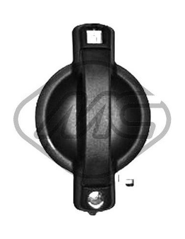 Manija de puerta exterior Fiat 43542 Delantero izquierdo
