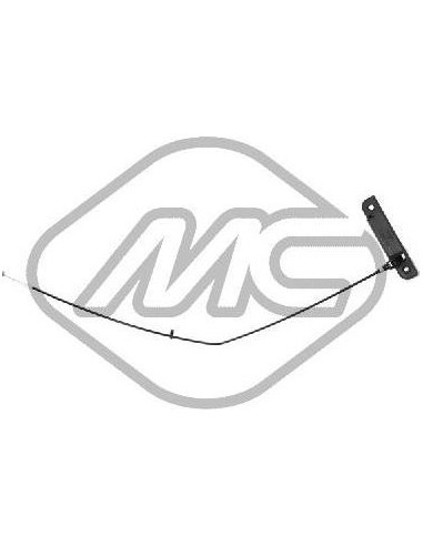Manija de puerta exterior Ford 43588 interno