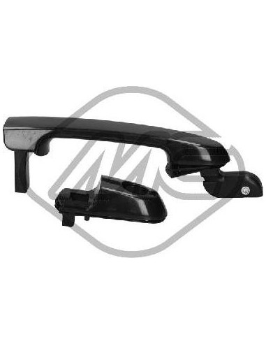 Manija de puerta exterior Hyundai 43596 Delantero derecho