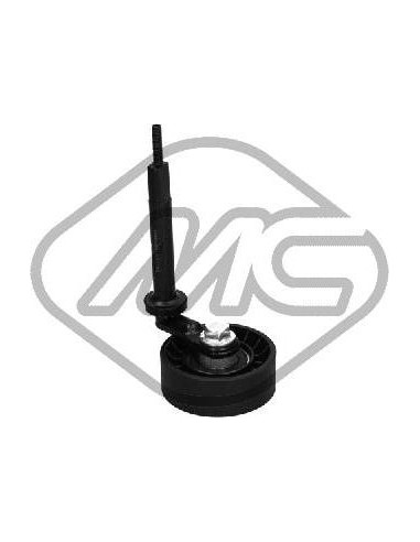 Polea inversión/guía, correa poli V BMW 48617