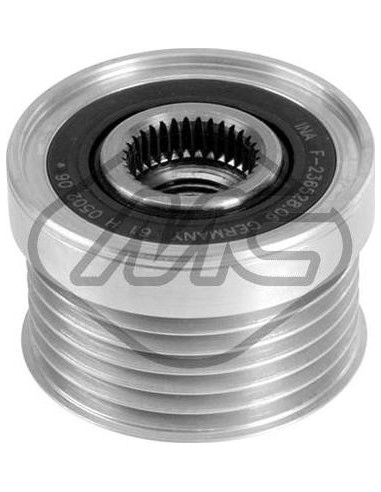 Polea De Alternador Serie 1 Metalcaucho 48696