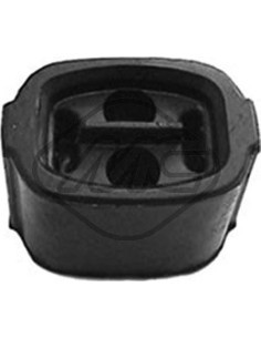 Soporte de goma del silenciador Alfa Romeo / Fiat 49032 Trasero