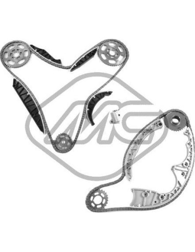 Kit De Distribución Audi A4 Metalcaucho 51355