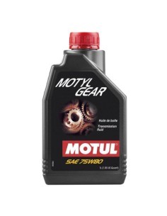 Aceite de transmisión VALVULINA 75W80 1L GEAR CAMBIO MANUAL