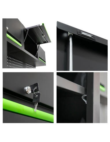 Conjunto de Muebles Modulares Para Taller (18...