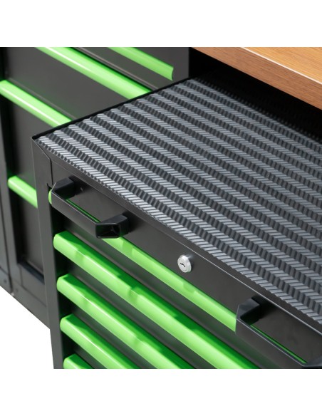 Conjunto de Muebles Modulares Para Taller (18 Piezas)