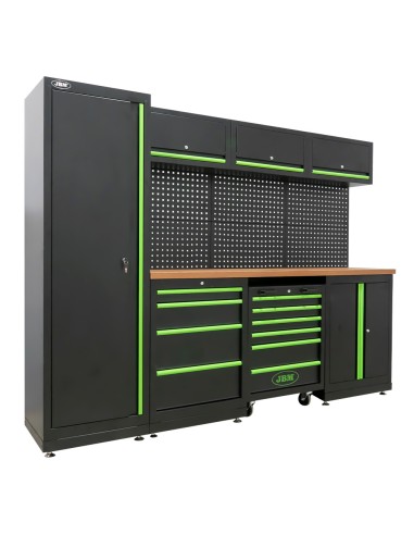 Conjunto de Muebles Modulares Para Taller (18...