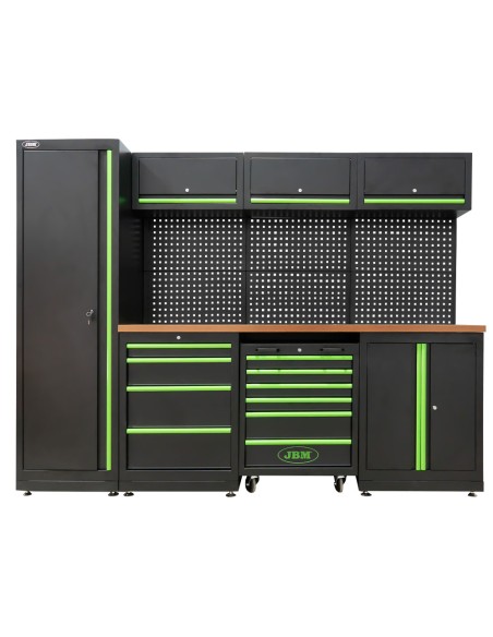 Conjunto de Muebles Modulares Para Taller (18 Piezas)