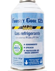 FROSTY COOL GAS REFRIGERANTE MONODOSIS PARA SISTEMAS R12A...