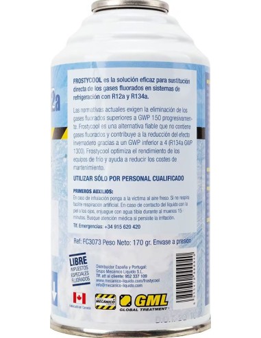 FROSTY COOL GAS REFRIGERANTE MONODOSIS PARA...