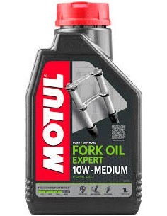 Aceite de Horquilla Motul  FORK OIL EXPERT MEDIUM 10W 1L