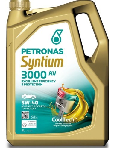 Aceite Petronas Syntium 3000  5W40 5L