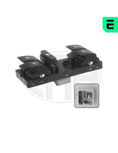 INTERRUPTOR DE  ELEVALUNAS DERCHO / IZQUIERDO SEAT-VW 1K4 959 857 B