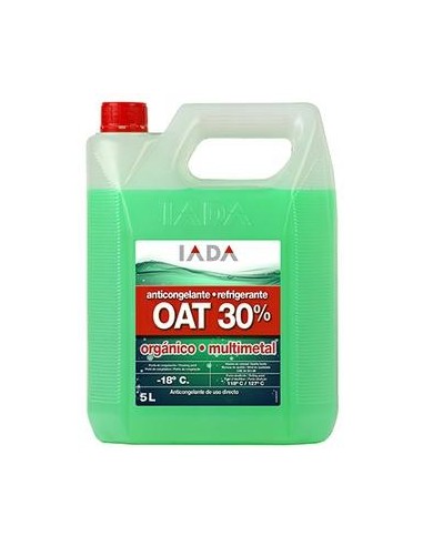 Anticongelante 50555 OAT 30 % ORGANICO (VERDE)