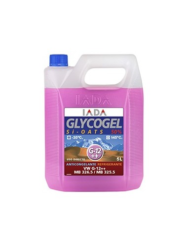 Anticongelante 50561 GLYCOGEL 50% G12++ 5L ROS/VIO