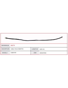 Cable de velocímetro Nissan Cabstar