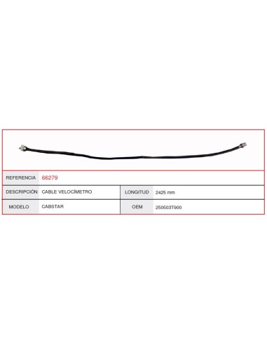 Cable de velocímetro Nissan Cabstar
