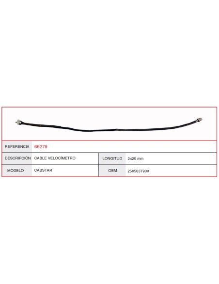 Cable Velocímetro Nissan Cabstar 250503T900
