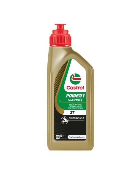 Aceite de moto Castrol Power 1 Ultimate 2T 1 Litro