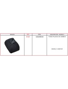 FUNDA PALANCA CAMBIOS NISSAN CABSTAR