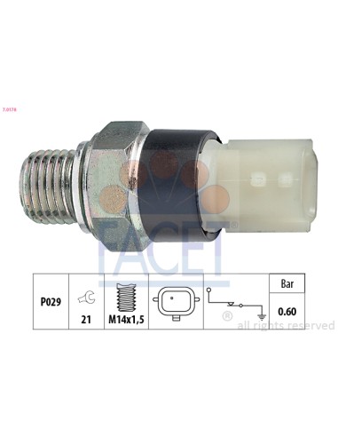 A 420 905 63 00 INTERRUPTOR POR PRESION ACEITE MERCEDES