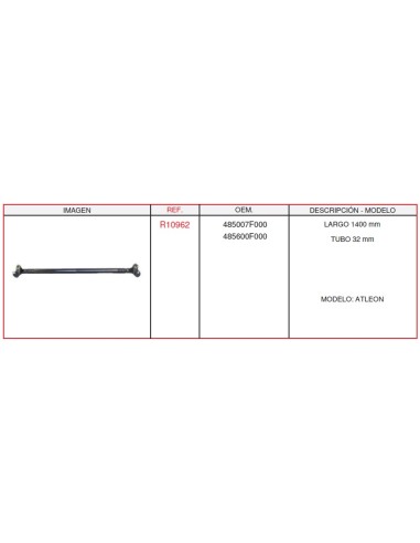 BARRA DIRECCION NISSAN