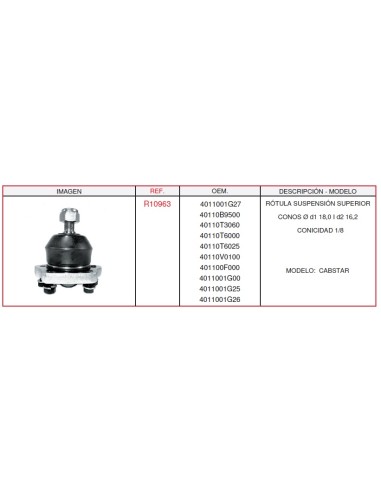 ROTULA NISSAN M14X1.5