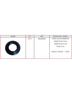 RETÉN CAJA DE EMBRAGUE NISSAN