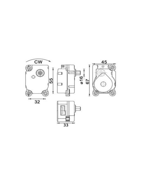 6447QN ACTUADOR DE CONTROL AIRE ACONDICIONADO