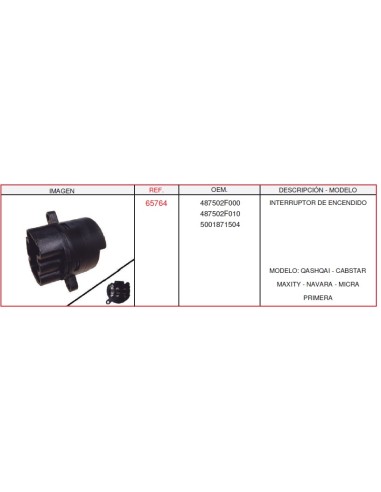 Interruptor De Encendido Nissan