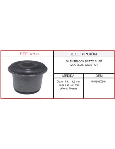 SILENTBLOCK NISSAN BUJE ARTICULADO