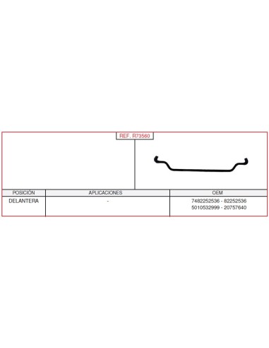 Barra De Torsion Renault