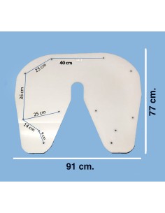 PLACA 5a RUEDA JOST-36 D-CHAPA