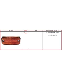 GALIBO LATERAL CON INTERMITENCIA