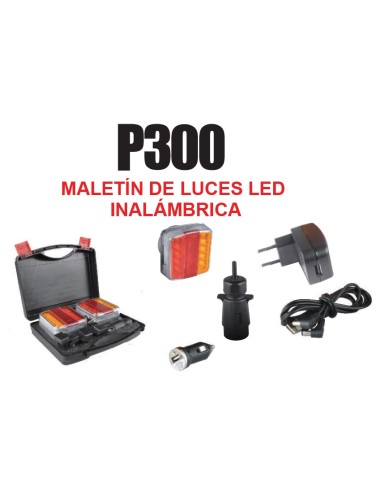 Kit Luces Led Inalambrico 12V.