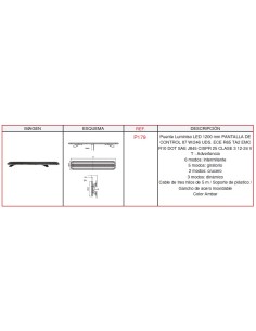 Puente Luminoso Led 1200Mm Display Control